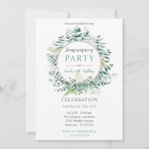 Personalized Housewarming and Birthday Invitation