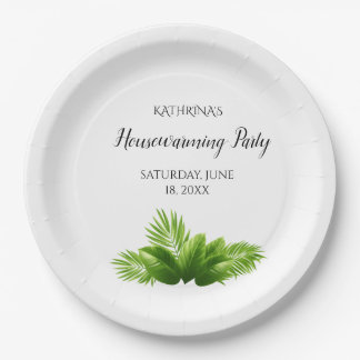 Personalized Housewarming Party Paper Plates