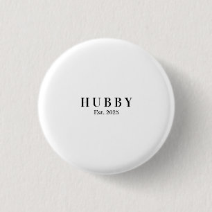 personalized hubby anniversary gift T-Shirt Button