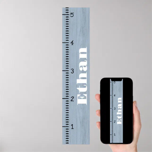 Personalized Human Growth Chart Ruler | Printable | Zazzle
