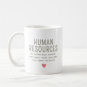 Personalized Human Resources Coffee Mug