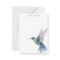 Personalized Hummingbird Watercolor Note Card