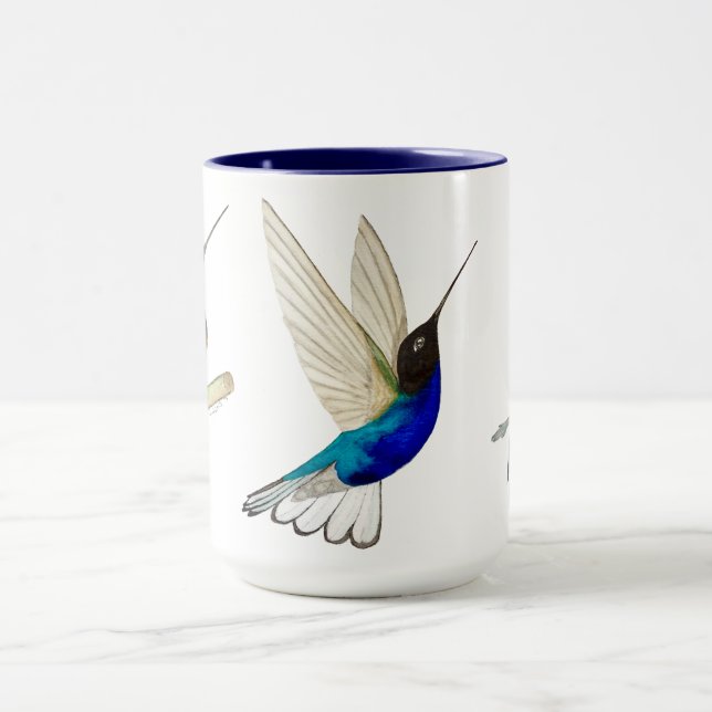 Personalized Hummingbirds Mug (Center)