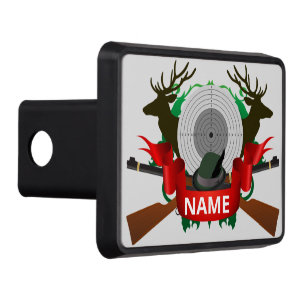 Personalized Hunting Trailer Hitch Cover