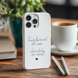 Personalized Husband & Daddy EST Gift iPhone 16 Pro Case