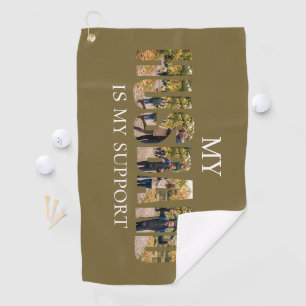 Personalized Husband Photo Collage Towel