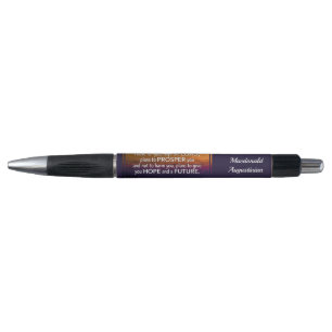 Personalized I KNOW THE PLANS Jeremiah 29:11 Pen