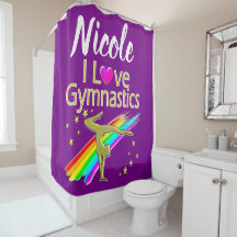 PERSONALIZED I LOVE GYMNASTICS DESIGN