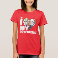 Personalized I Love My Boyfriend Heart Photo