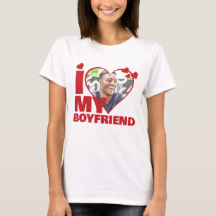 Personalized I Love My - Heart Photo T-Shirt