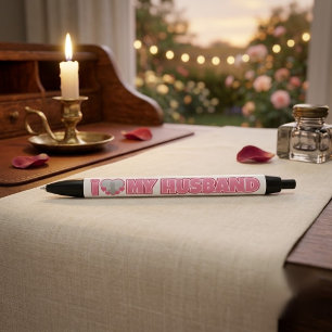 Personalized I Love My Husband – Add Husband Photo Pen