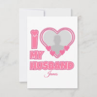 Personalized I Love My Husband – Add Photo & Name