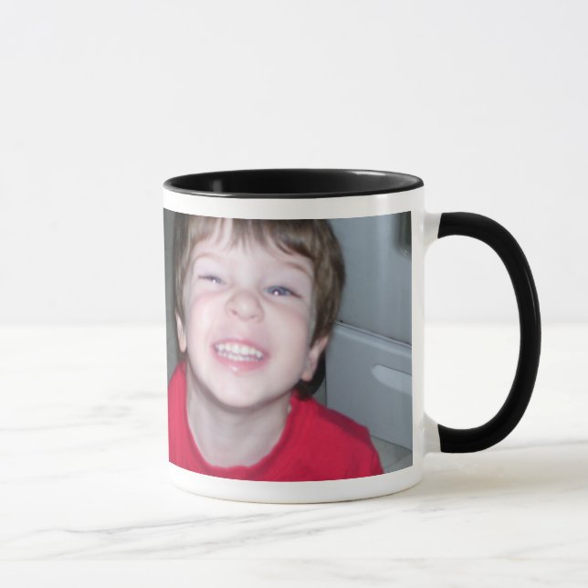 Personalized I Love My Mom Photo Mug (Right)