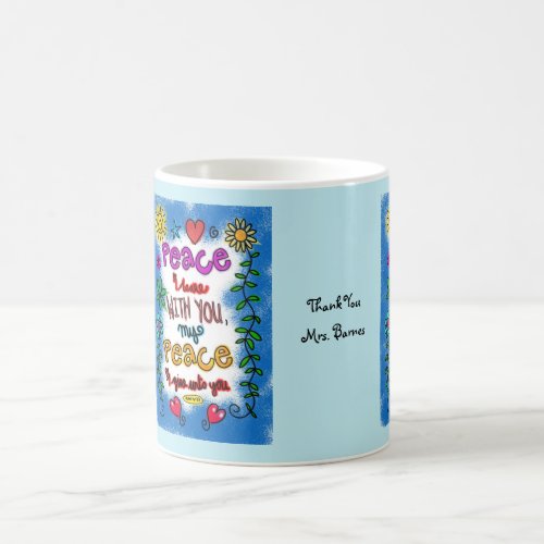 Personalized I love my Sunday School Teacher Mug