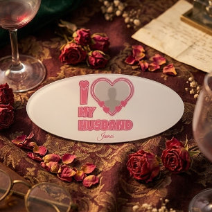 Personalized I Love My Wife – Add Name & Photo Tag