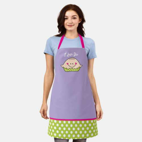 Personalized I Love Pie Apron