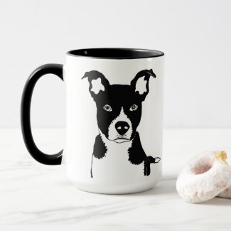 Personalized "I Wuff You" Puppy Mug