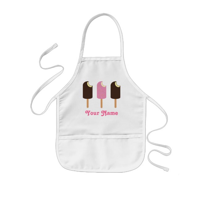 Personalized Ice Cream Apron (Front)