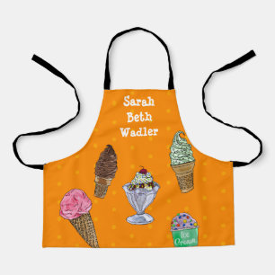 Personalized Ice Cream Apron