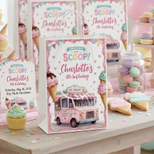 Personalized Ice Cream Truck Birthday