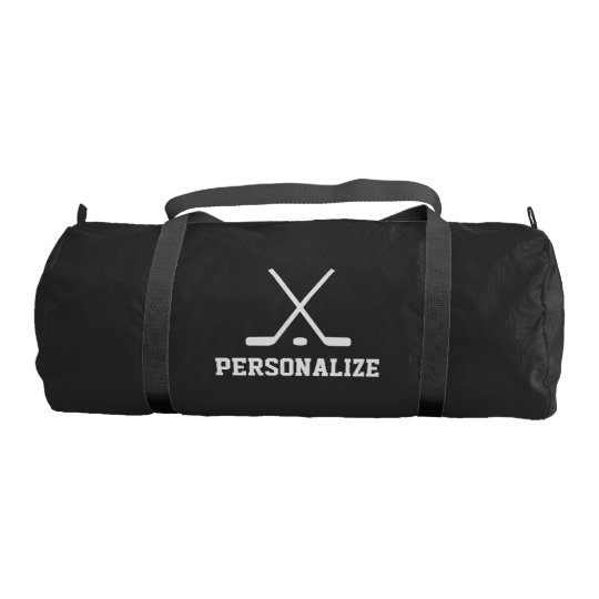 Personalized ice hockey bag for player and coach