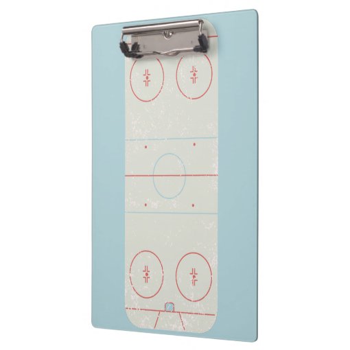Personalized Ice Hockey Coach Clipboard Zazzle