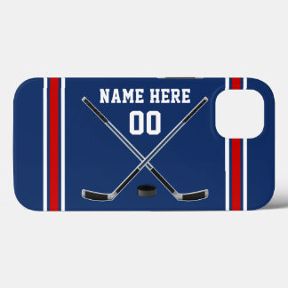 Personalized, Ice Hockey Phone Cases, MANY BRANDS iPhone 13 Case
