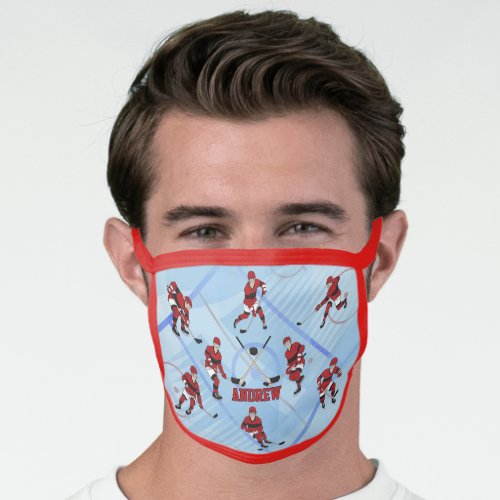 Personalized  Ice Hockey Player Face Mask