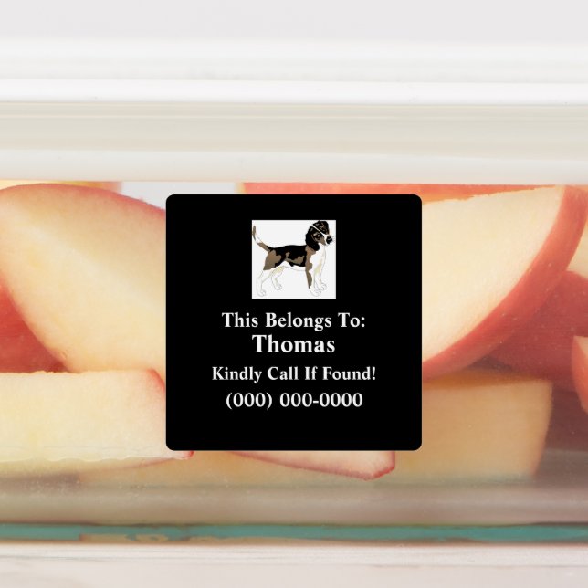 Personalized ID Kids' Labels (Affixed)