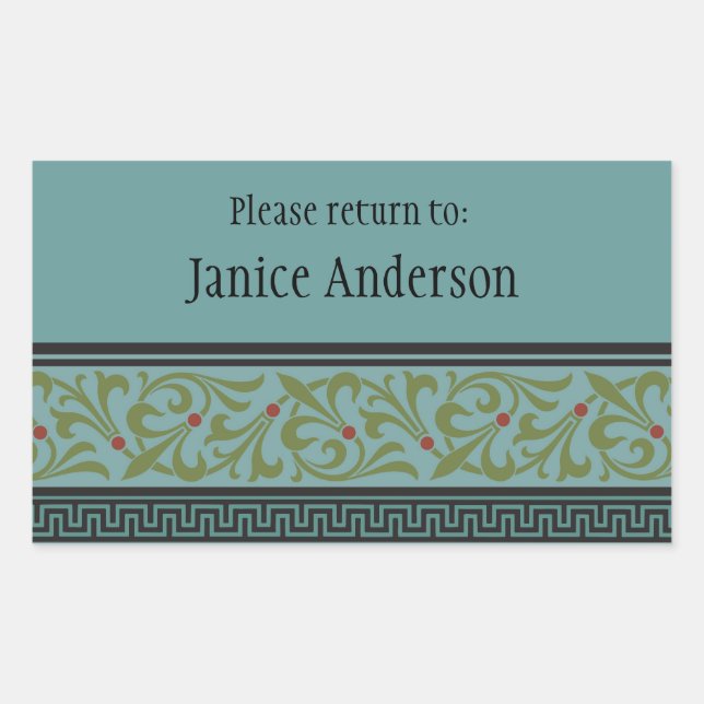 Personalized ID Sticker (Front)