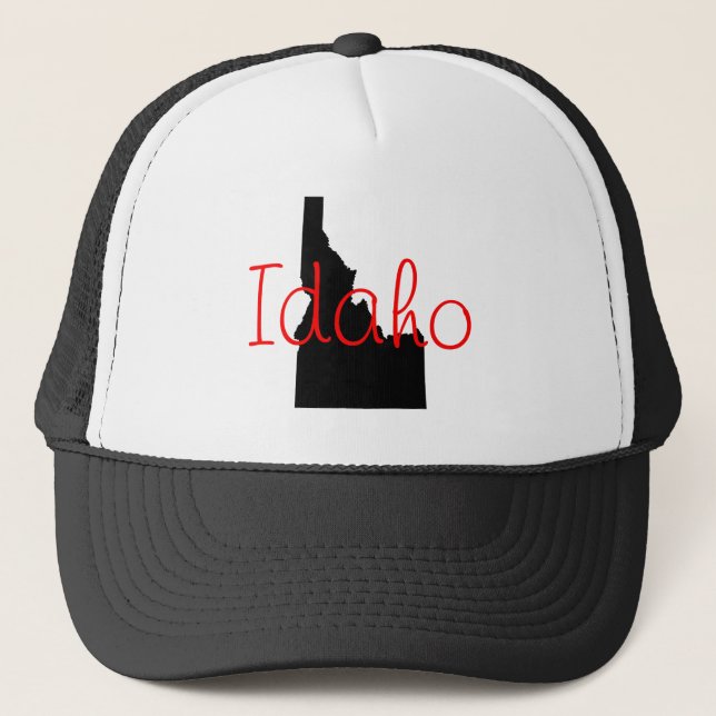 Personalized Idaho Trucker Hat (Front)