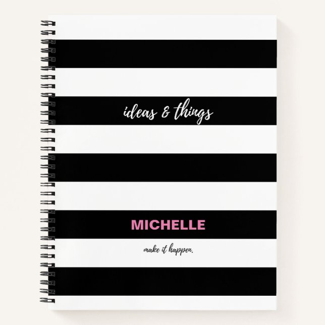 Personalized, Ideas & things Script Notebook (Front)