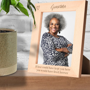 Personalized If Love Could Have Kept You Here Engraved Frames