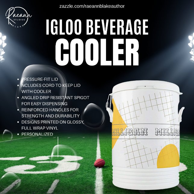 Personalized Igloo 10-Gallon Beverage Cooler (Creator Uploaded)