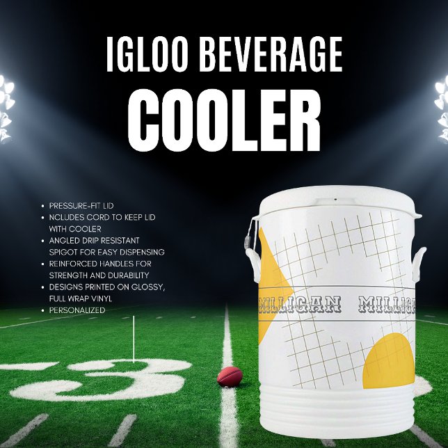Personalized Igloo 10-Gallon Beverage Cooler (Creator Uploaded)