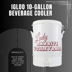 Personalized Igloo 10-Gallon Beverage Cooler