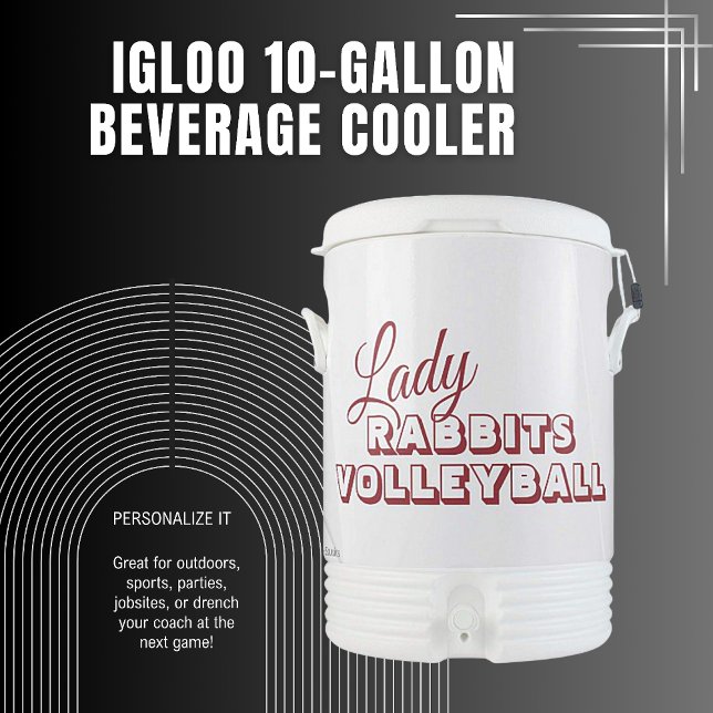 Personalized Igloo 10-Gallon Beverage Cooler (Creator Uploaded)