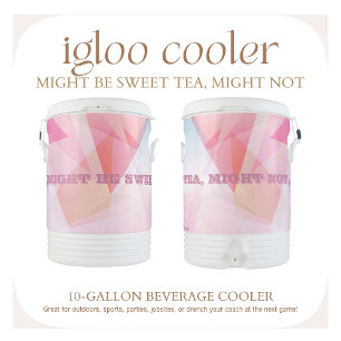 Personalized Igloo 10-Gallon Beverage Cooler