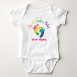 Personalized I&#39;m A Rainbow Baby Tutu Bodysuit at Zazzle