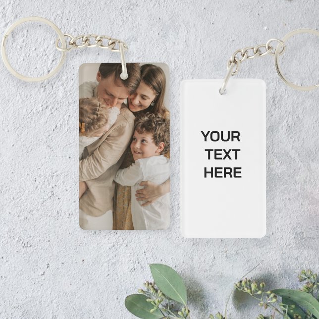 Personalized image keychain, Personalized text  Keychain (Creator Uploaded)
