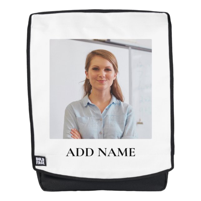 Personalized Image & Name Crossbody Bag Stylish (Front)