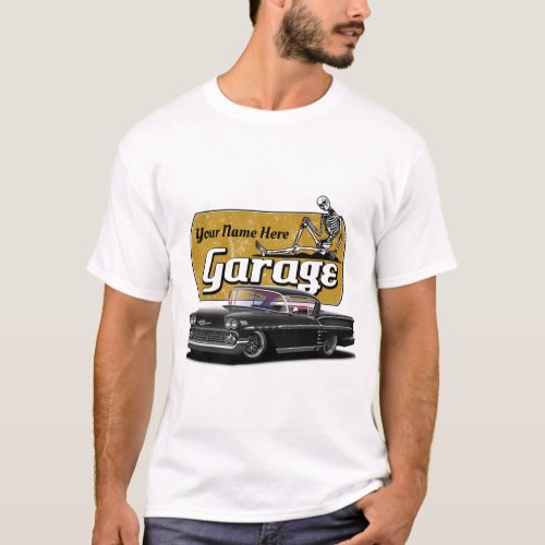 Personalized Impala Garage T_Shirt