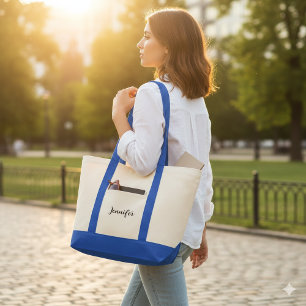 Personalized Impulse Tote With Custom Signature Bag