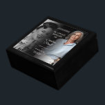 Personalized In Loving Memory Photo Keepsake Gift Box<br><div class="desc">Honor a cherished memory with this Custom Photo of Loved One Memorial Keepsake Wooden Gift Box. Thoughtfully crafted from quality wood, this personalized box features a custom photo and name, creating a meaningful place to store treasured mementos. Ideal for sympathy gifts, remembrance occasions, or celebration of life ceremonies, it offers...</div>