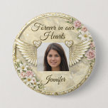 Personalized In Memorial Photo Template Button