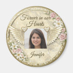 Personalized In Memorial Photo Template Magnet