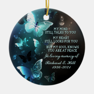 Personalized In Memory Christmas Ornament