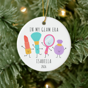Personalized In My Glam Era Christmas Ornament