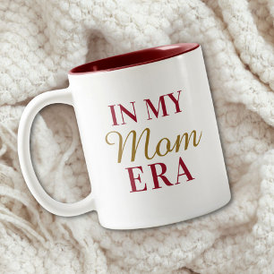 Personalized In My Mom Era Quote Mothers Day Two-Tone Coffee Mug