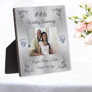 Personalized Inexpensive Anniversary Gifts, Photo Plaque